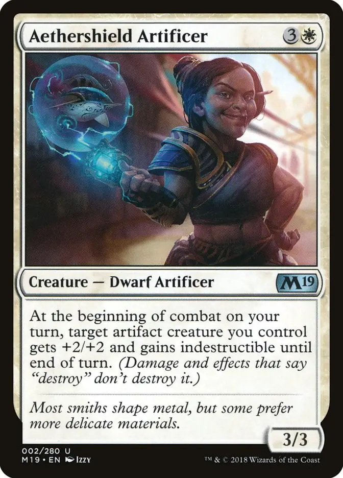 Aethershield Artificer (Core Set 2019)