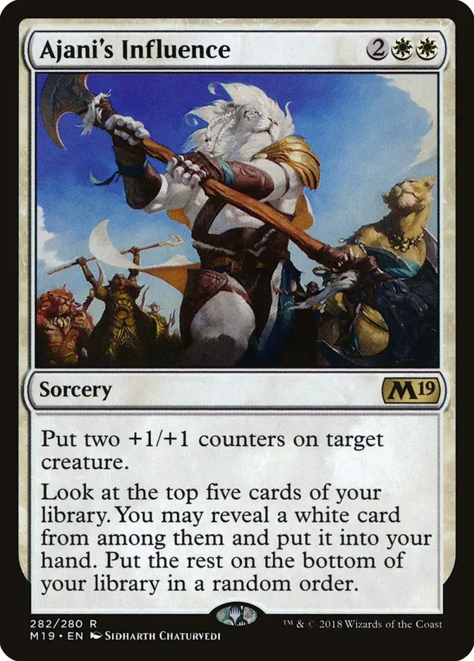Ajani s Influence (Core Set 2019)
