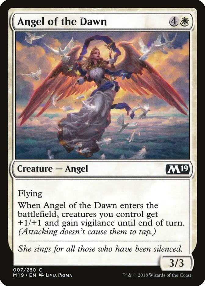 Angel of the Dawn (Core Set 2019)