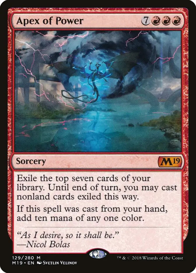 Apex of Power (Core Set 2019)
