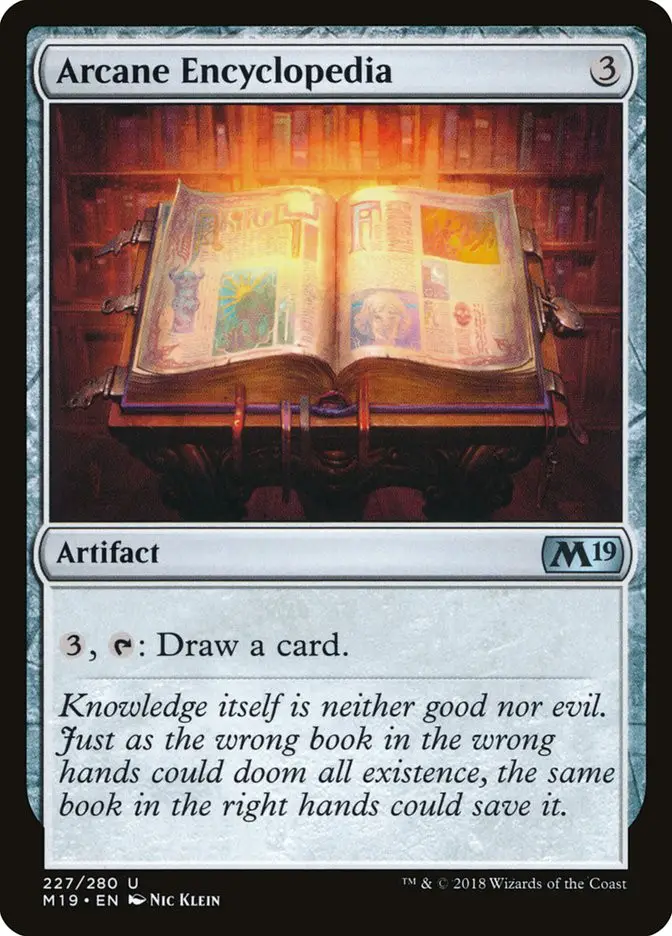 Arcane Encyclopedia (Core Set 2019)