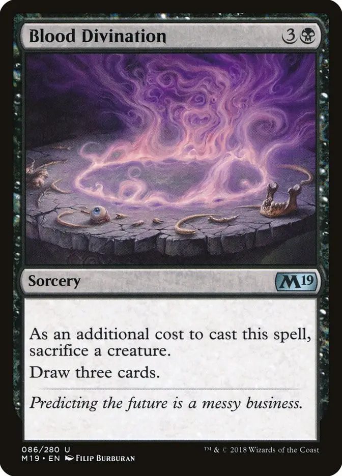 Blood Divination (Core Set 2019)