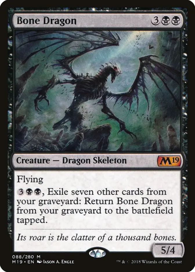 Bone Dragon (Core Set 2019)