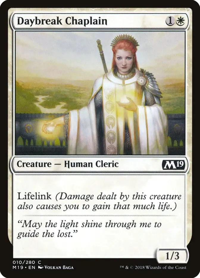Daybreak Chaplain (Core Set 2019)