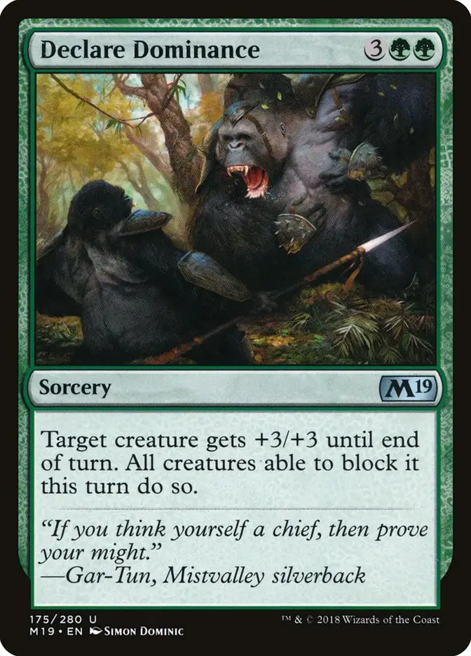 Declare Dominance (Core Set 2019)