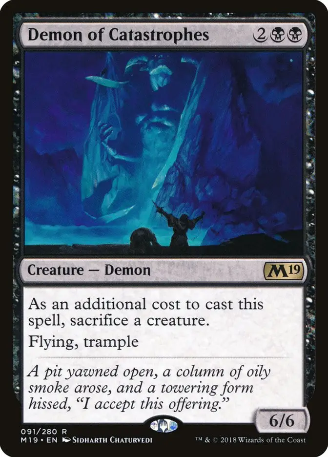 Demon of Catastrophes (Core Set 2019)
