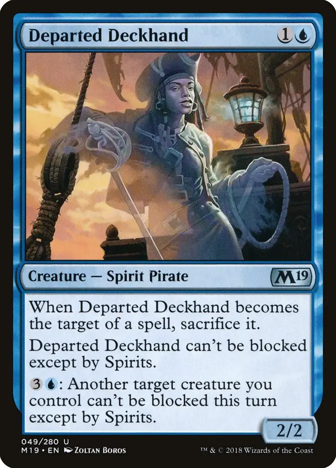 Departed Deckhand (Core Set 2019)