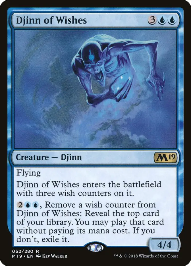 Djinn of Wishes (Core Set 2019)