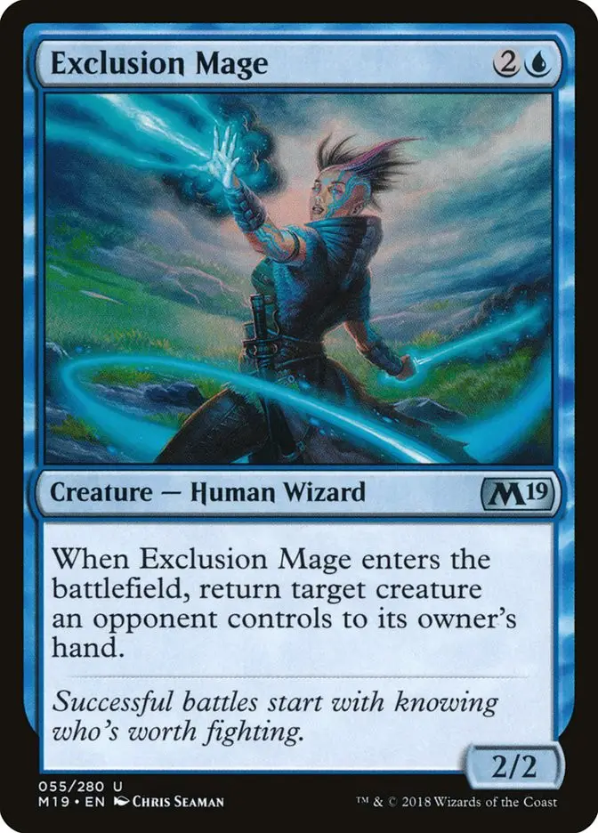 Exclusion Mage (Core Set 2019)