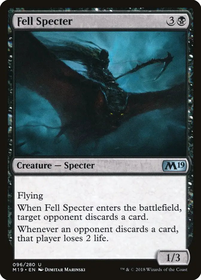 Fell Specter (Core Set 2019)