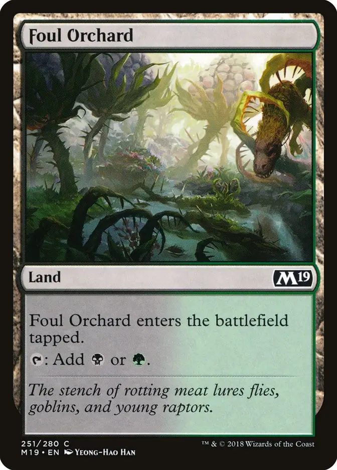 Foul Orchard (Core Set 2019)
