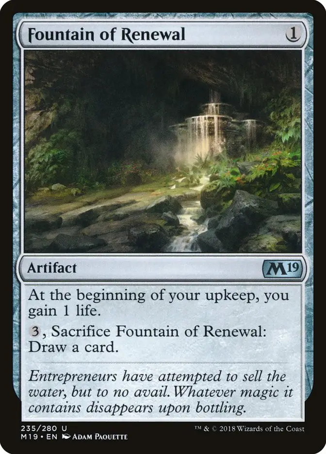 Fountain of Renewal (Core Set 2019)