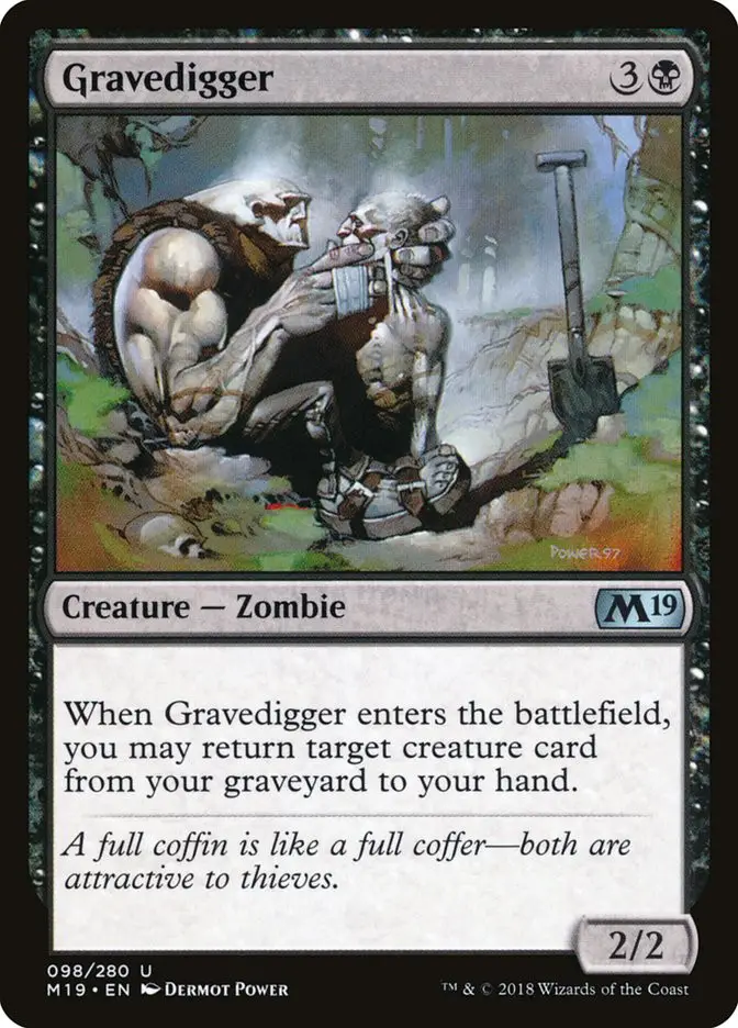 Gravedigger (Core Set 2019)