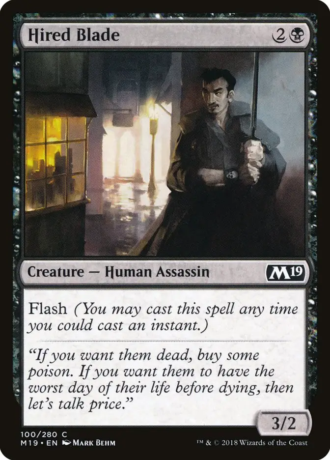 Hired Blade (Core Set 2019)