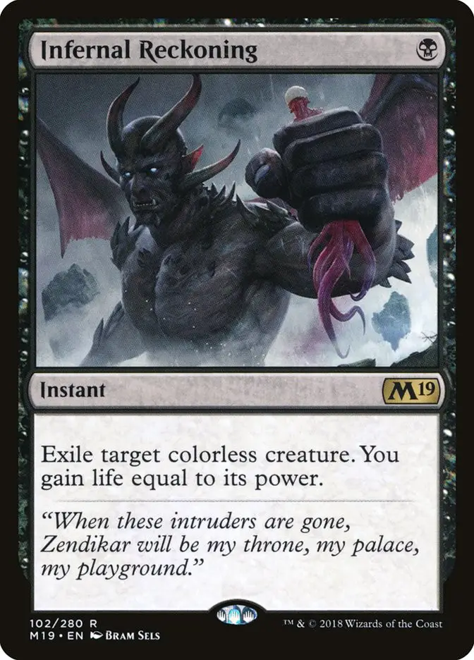 Infernal Reckoning (Core Set 2019)