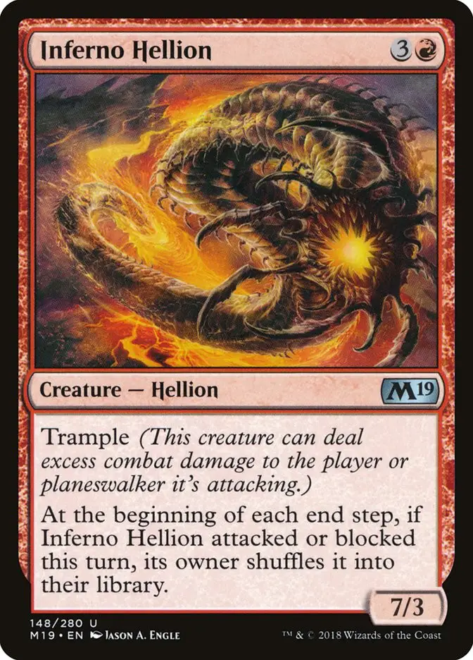 Inferno Hellion (Core Set 2019)