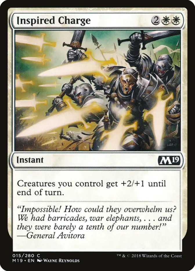 Inspired Charge (Core Set 2019)