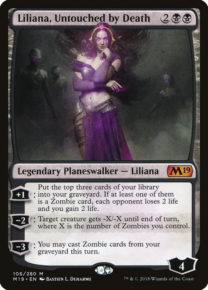 Liliana  Untouched by Death (Core Set 2019)