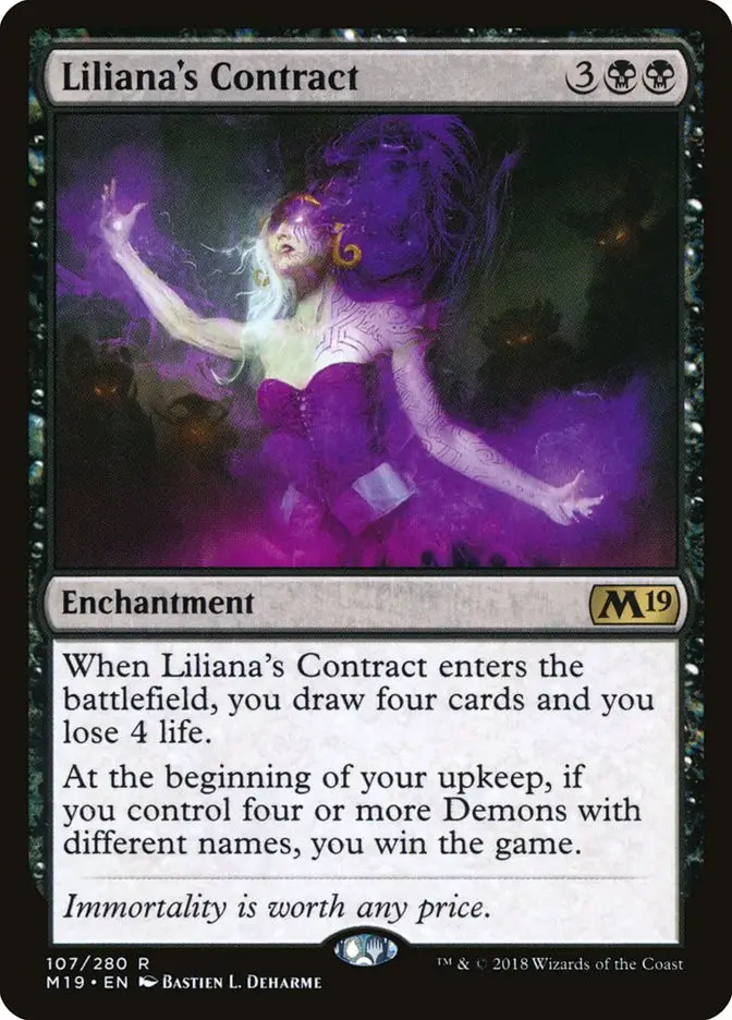 Liliana s Contract (Core Set 2019)
