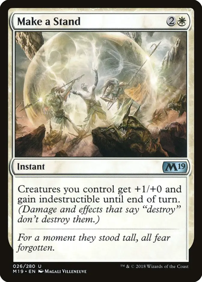 Make a Stand (Core Set 2019)