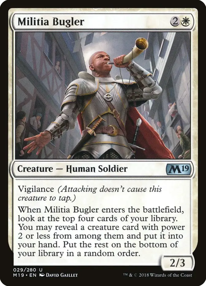 Militia Bugler (Core Set 2019)