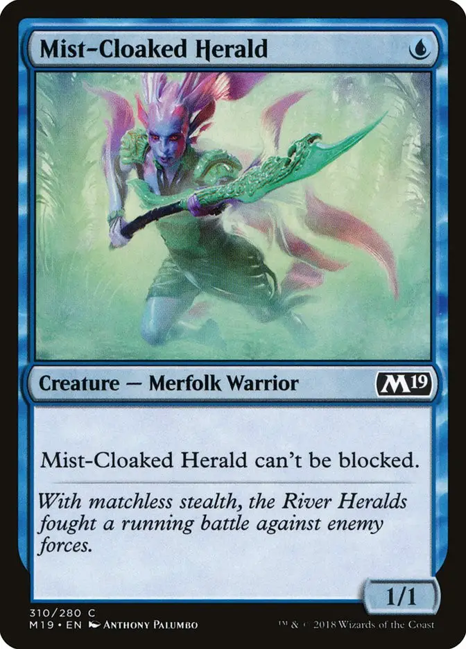 Mist Cloaked Herald (Core Set 2019)