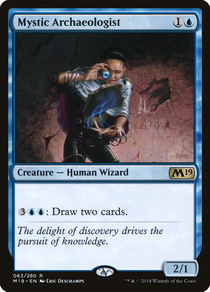 Mystic Archaeologist (Core Set 2019)