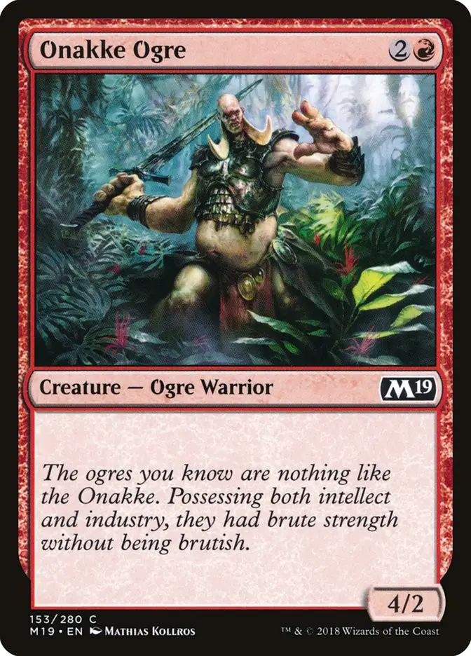 Onakke Ogre (Core Set 2019)