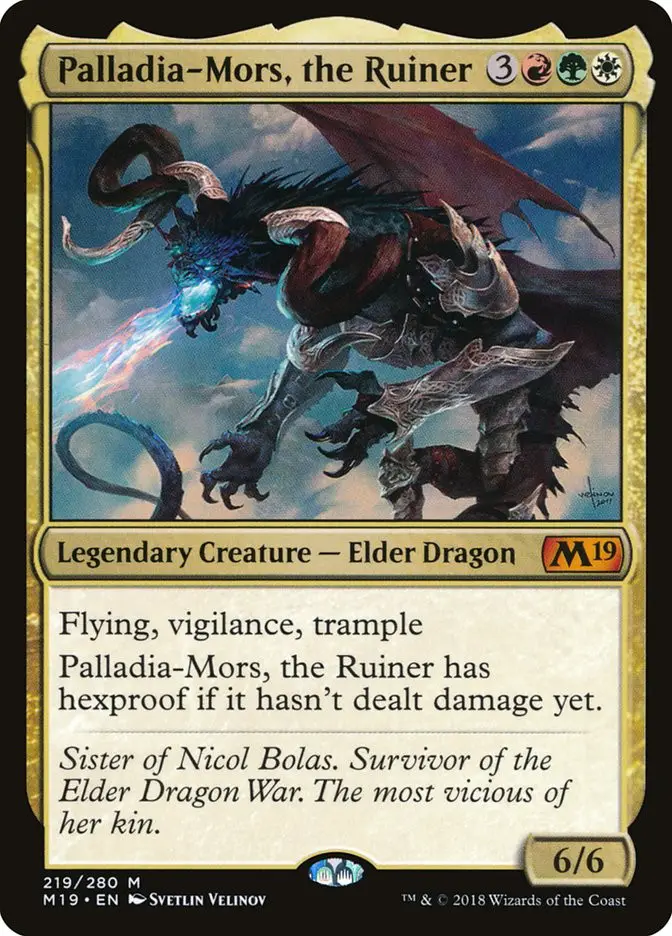 Palladia Mors  the Ruiner (Core Set 2019)