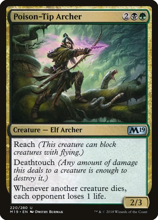 Poison Tip Archer (Core Set 2019)