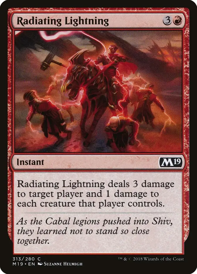 Radiating Lightning (Core Set 2019)