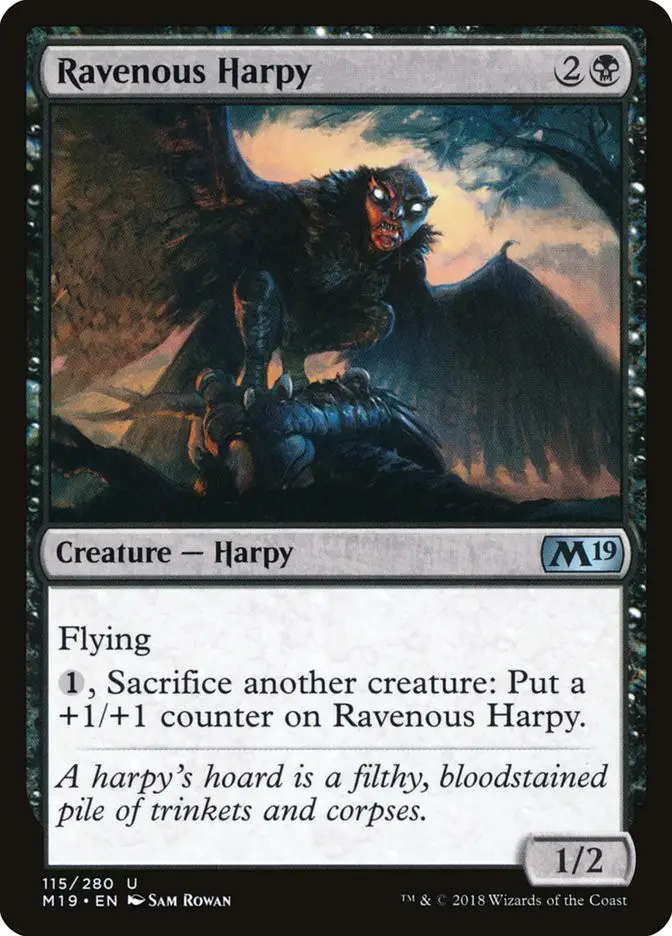 Ravenous Harpy (Core Set 2019)