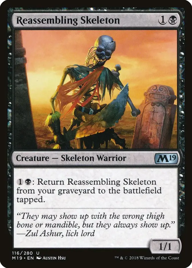 Reassembling Skeleton (Core Set 2019)