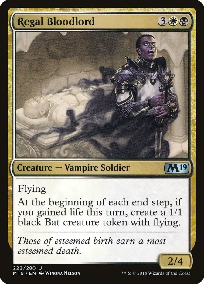 Regal Bloodlord (Core Set 2019)