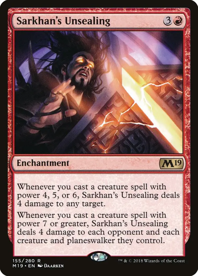 Sarkhan s Unsealing (Core Set 2019)