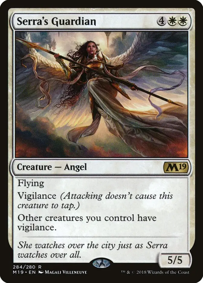 Serra s Guardian (Core Set 2019)