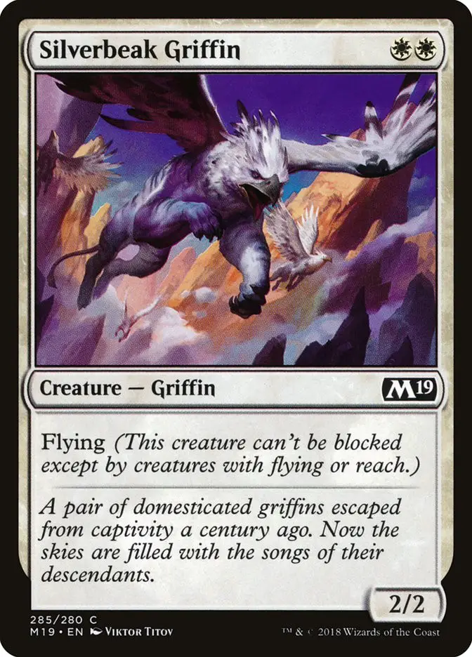 Silverbeak Griffin (Core Set 2019)