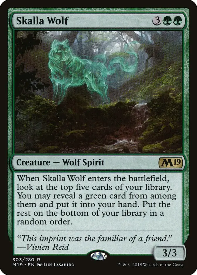 Skalla Wolf (Core Set 2019)