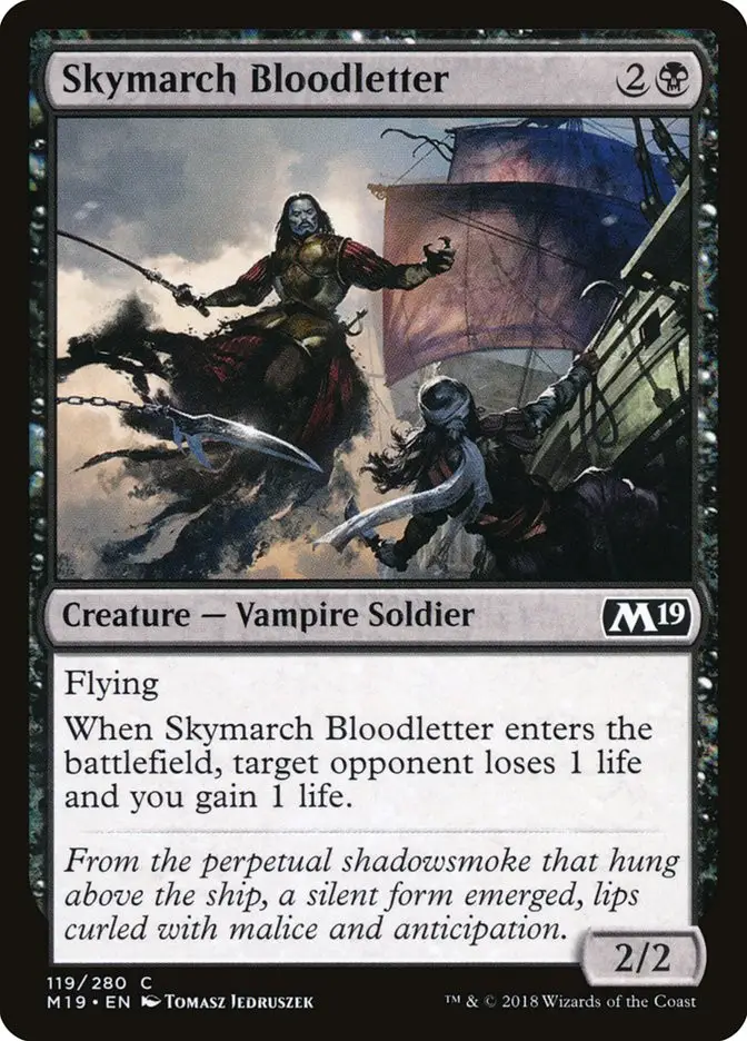 Skymarch Bloodletter (Core Set 2019)