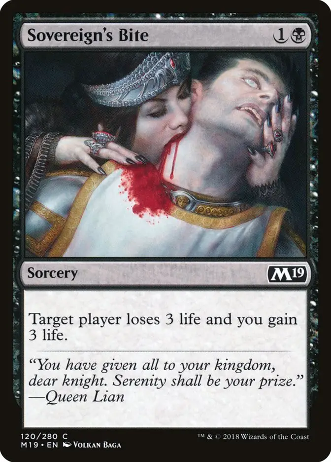 Sovereign s Bite (Core Set 2019)