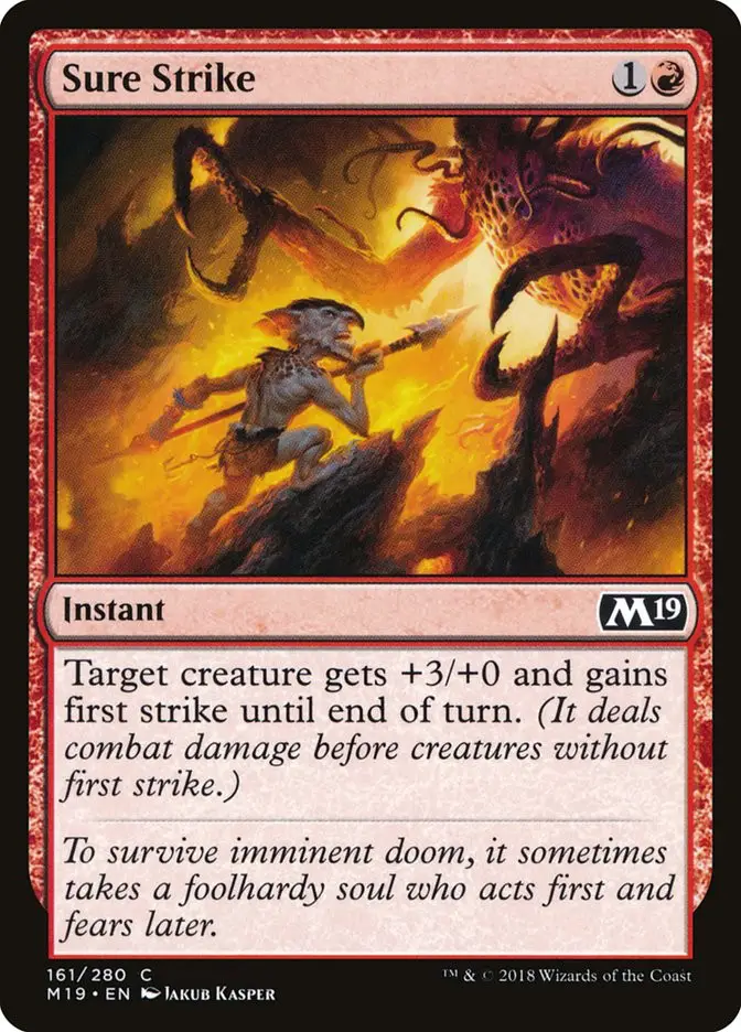 Sure Strike (Core Set 2019)