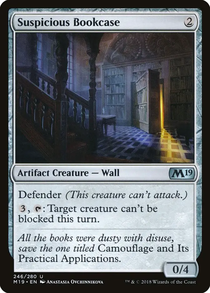 Suspicious Bookcase (Core Set 2019)