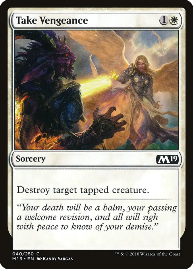 Take Vengeance (Core Set 2019)