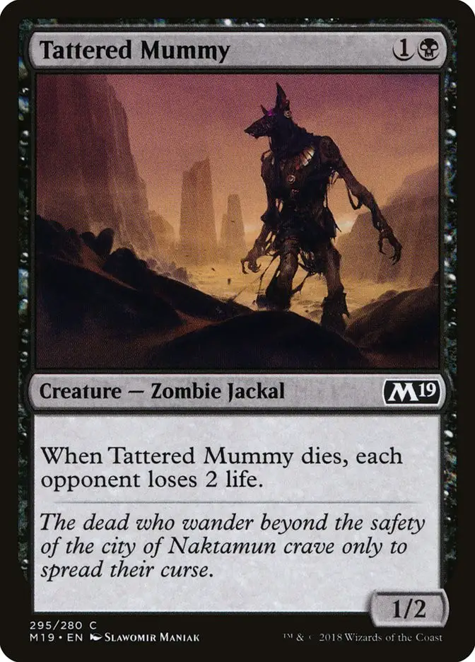Tattered Mummy (Core Set 2019)