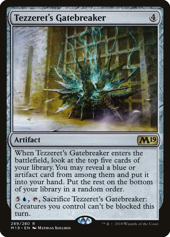 Tezzeret s Gatebreaker (Core Set 2019)