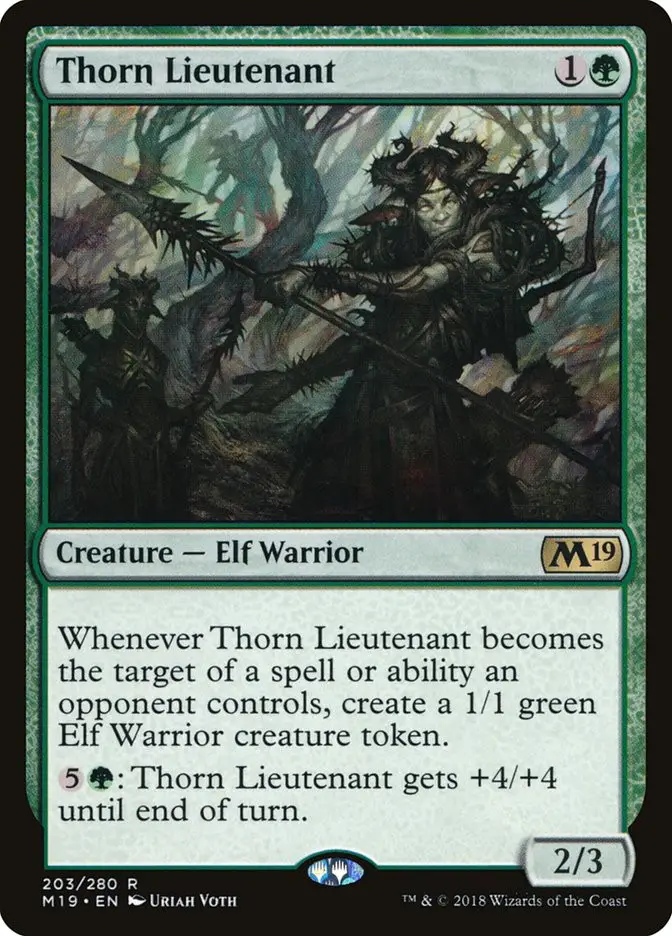 Thorn Lieutenant (Core Set 2019)