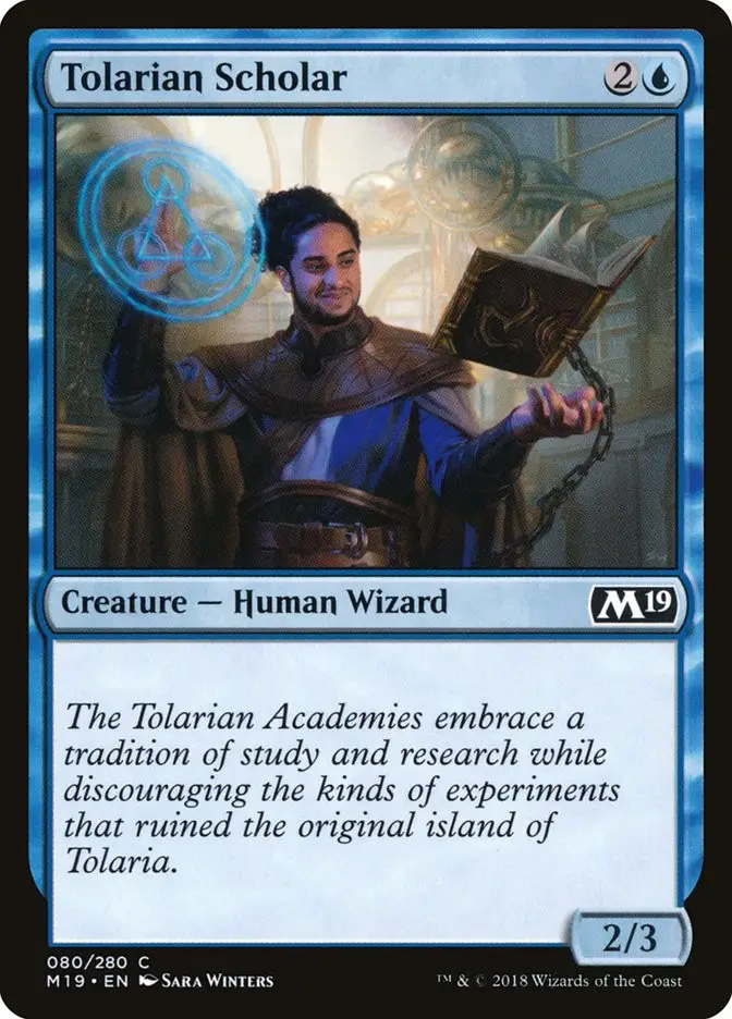 Tolarian Scholar (Core Set 2019)