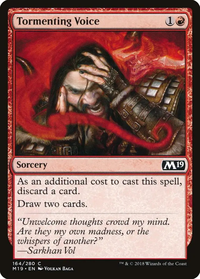Tormenting Voice (Core Set 2019)