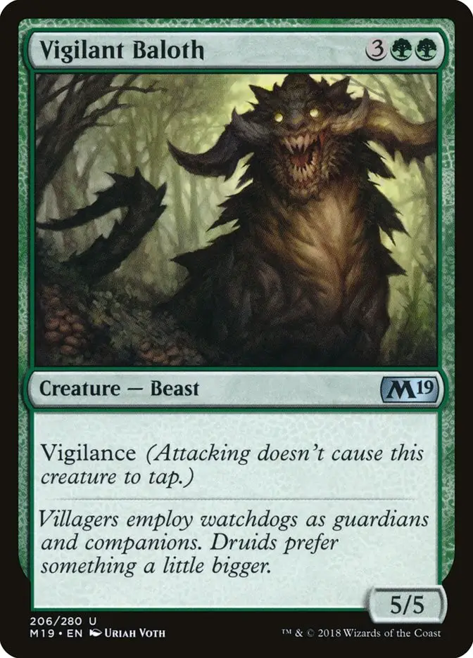 Vigilant Baloth (Core Set 2019)