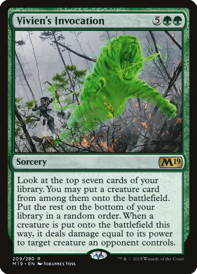 Vivien s Invocation (Core Set 2019)
